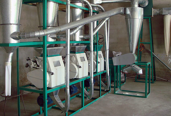 石磨面粉機成套設備